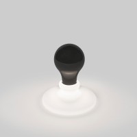 Foscarini Light Bulb LED Tavolo, Black Light (schwarz)