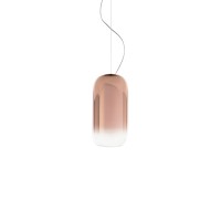 Artemide Design Gople Lamp Mini Sospensione, kupferfarben