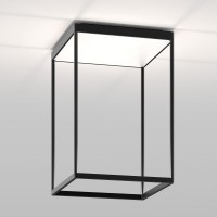 Serien.lighting Reflex² Ceiling M 450 LED Deckenleuchte, schwarz, Reflektor: matt weiß (©serien.lighting)