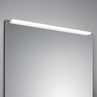 Helestra Onta LED Spiegelleuchte, Länge: 90 cm, Chrom / Acrylglas satiniert