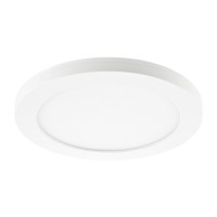 Sigor Fled LED Aufbau- / Einbauleuchte 3-CCT, Ø: 22,5 cm, weiß