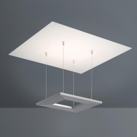 Escale Zen LED Deckenleuchte, Dim-to-Warm, Glas / Aluminium geschliffen