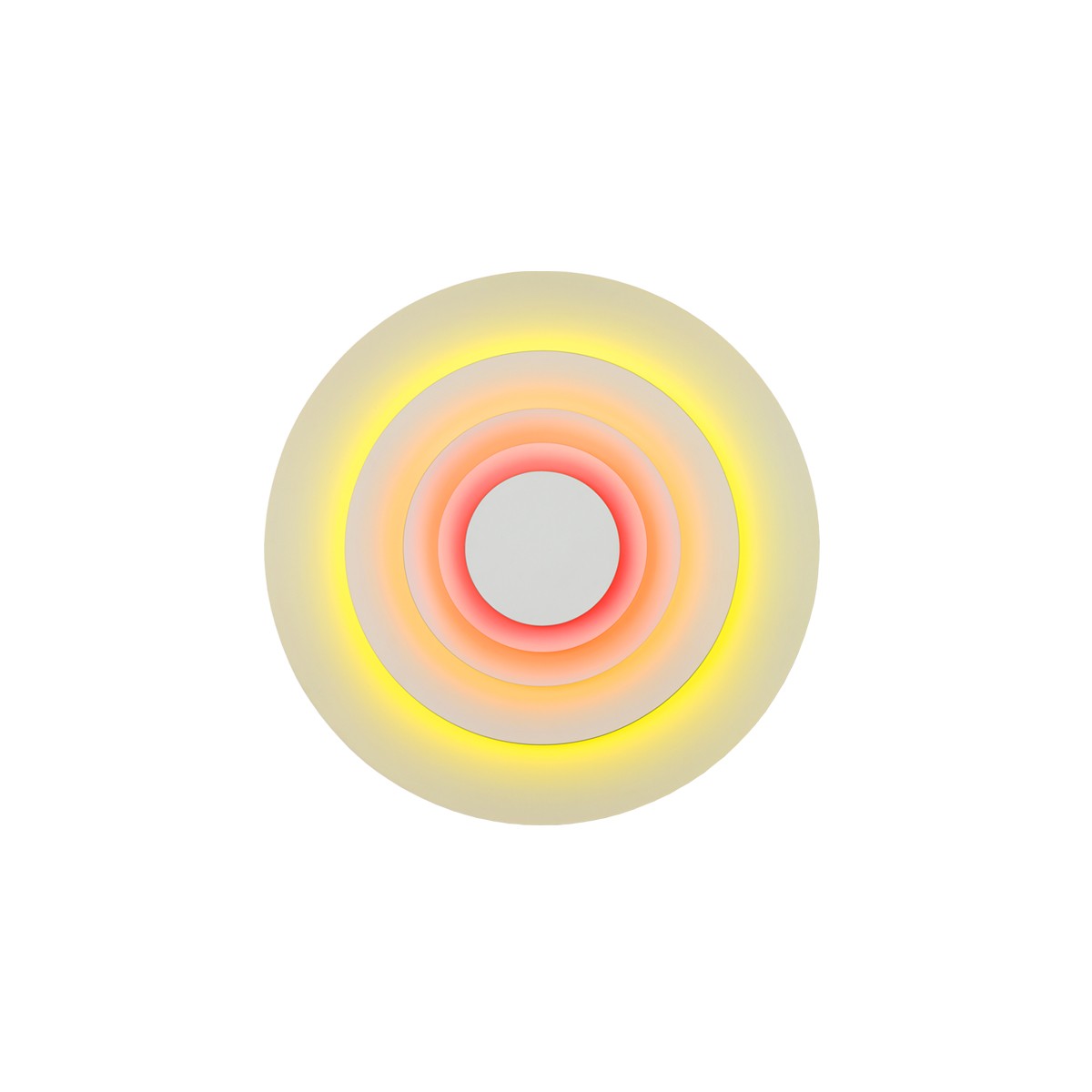 Marset Concentric S LED Wandleuchte, Corona (orange/golden/gelb)