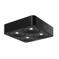 Nimbus Q Four 80° LED Deckenstrahler, schwarz matt
