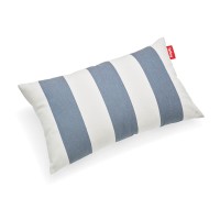 Fatboy King Pillow Outdoor Kissen, Stripe Ocean blue (weiß-blau)