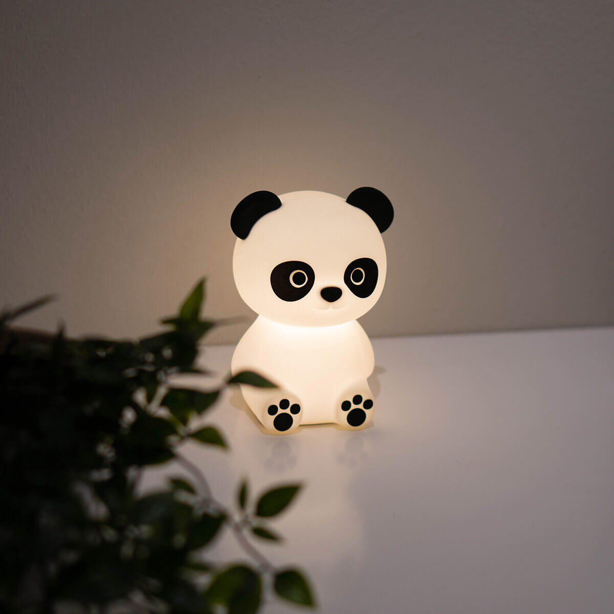 Nachtlicht Panda Akkuleuchte Niermann LED Paddy Standby /