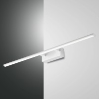 Fabas Luce Nala LED Wandleuchte, Länge: 75 cm, weiß