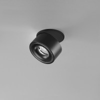Egger Licht DLS Lighting Clippo S EP LED Deckeneinbaustrahler, schwarz / schwarz