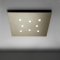 Icone Pop LED Deckenleuchte, Gold / Blattgold 