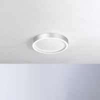 Bopp Aura LED Deckenleuchte, Ø: 30 cm, weiß / Aluminium