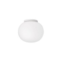 Flos Glo-Ball C/W Zero Wand- / Deckenleuchte, Ø: 19 cm, weiß