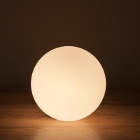 Epstein-Design Snowball RGB-LED Akku- / Kugelleuchte, Ø: 40 cm, weiß
