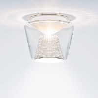 Serien.lighting Annex Ceiling Medium LED Deckenleuchte, Schirm klar / Kristallglas