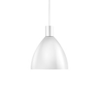 Bruck Duolare Silva Neo Ø: 16 cm Fassung: weiß LED Pendelleuchte Glas: weiß