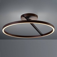 Escale Vision LED Deckenleuchte, mit Casambi-Modul, schwarz - Bronze