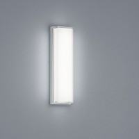 Helestra Cosi LED Wand- / Spiegelleuchte, Nickel matt, Höhe: 31 cm