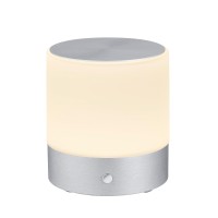 Bankamp Button LED Tischleuchte, Höhe: 18,5 cm, Alu eloxiert