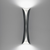 Artemide Design Cadmo Parete LED, schwarz / weiß