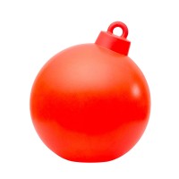 8 seasons design Shining Christmas Ball Dekoleuchte, rot (eingeschaltet)