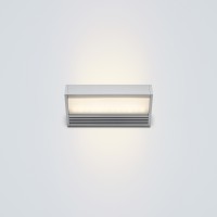 Serien.lighting SML² 150 Wall LED, Alu silber, Gläser: satinée