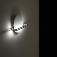 Icone Essenza 30 D LED Wandleuchte, weiß / schwarz