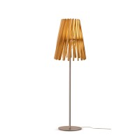 Fabbian Stick Cono Stehleuchte LED (Platine), Holz