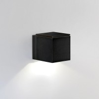 Milan Mini Dau LED Wandleuchte, schwarz matt
