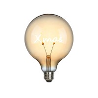 Sompex Xmas LED Filament Globelampe E27 Amber, 1,5 W, 2000 K, Ø: 12,5 cm