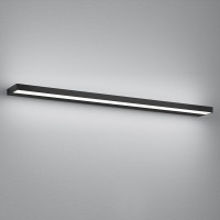 Helestra Slate LED Wand- / Spiegelleuchte, Länge: 90 cm, schwarz matt