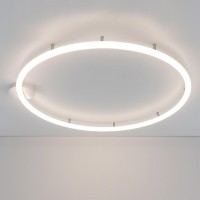 Artemide Design Alphabet of Light Circular LED Parete / Soffitto, App-kompatibel, Ø: 155 cm, weiß