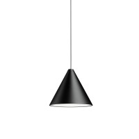 Flos String Light Cone LED Pendelleuchte, schwarz