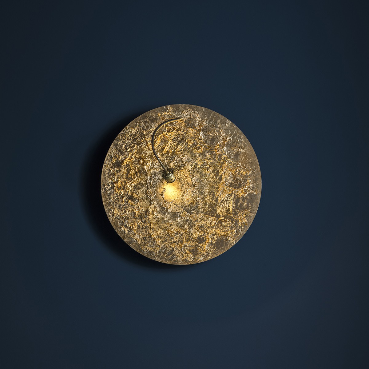 Catellani & Smith Luna Piena 80 / 120 LED Wand- / Deckenleuchte, Ø: 80 cm, Gold
