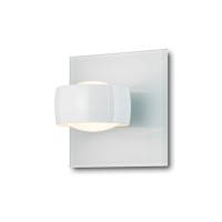 Oligo Grace Unlimited LED Wandleuchte, weiß, Tunable White, Kopf: weiß glänzend