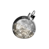 Sompex Ornament LED Dekoleuchte, Ø: 20 cm, smoke