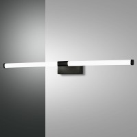 Fabas Luce Ago LED Wand- / Spiegelleuchte, Länge: 61,5 cm, schwarz 