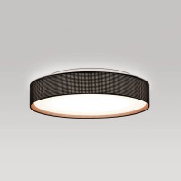 Peill+Putzler Varius X LED Deckenleuchte, Ø: 33 cm, außen: schwarz / innen: Kupfer