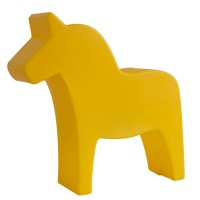 8 seasons design Shining Horse LED Solar- / Dekoleuchte, gelb