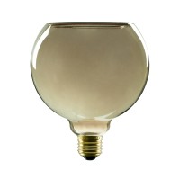 Segula LED Floating Globe 150 smokey grau E27, 6 W, 1900 K, dimmbar, Ø: 15 cm