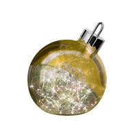Sompex Ornament LED Dekoleuchte, Ø: 25 cm, Gold