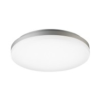 Sigor Circel LED Deckenleuchte, Ø: 40 cm, Silber