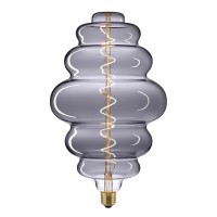Sigor LED Filament Giantlampe Nest E27 Titan, 6 W, 1800 K, dimmbar, Ø: 20 cm