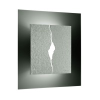 Grossmann Canyon LED Wandleuchte, 28 x 28 cm, Aluminium