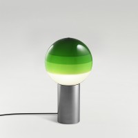 Marset Dipping Light LED Tischleuchte, graphit, Schirm: grün