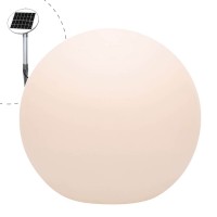 8 seasons design Shining Globe Ø 50 cm LED Solardekoleuchte, weiß