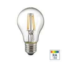 Sigor LED Filament Normallampe E27 klar, 8 W, 2700 K, Ø: 6 cm