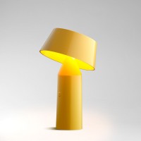 Marset Bicoca LED Akkuleuchte, gelb