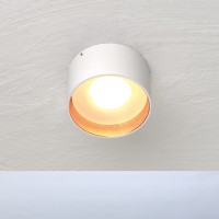 Bopp Reflektor Ring für One LED Wand- /Deckenleuchte, gerade, weiß - Blattgold
