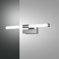 Fabas Luce Ago LED Wand- / Spiegelleuchte, Länge: 33,5 cm, Chrom