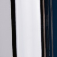 Puk Side Single LED, 10 cm, Gehäuse, Chrom