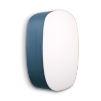 LZF Lamps Guijarro Medium LED Wand- / Deckenleuchte, blau